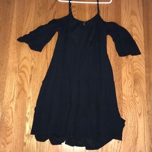 girls Abercrombie black dress